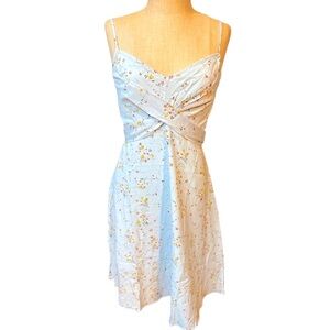 NWT Allegra K‎ Floral Spaghetti Strap Dress